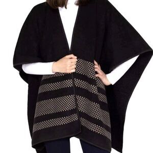 Ike Behar Poncho/Shawl - One Size